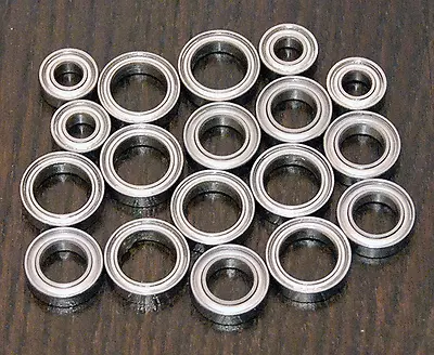 (18pcs) THUNDER TIGER TOMAHAWK BX / TOMAHAWK ST Metal Sealed Ball Bearing Set • $17.95