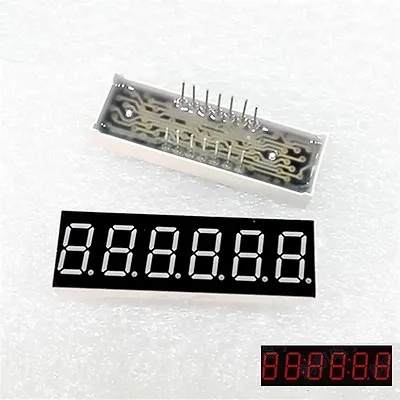 1Pcs 0.36inch 7 Segment 6 Digit Common Cathode 0.36  RED LED Digital Display NEW • $2.17