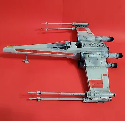Star Wars 3.75  Scale SAGA Death Star Red Leader's X-Wing Fighter Vehicle • $95