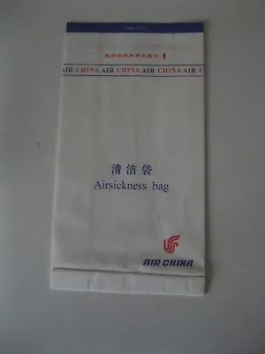 Air China Airsickness Air Motion Sickness Barf Bag • $12.09