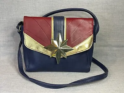 CAPTAIN MARVEL Purse Adjustable Strap Cross Body/ Shoulder Bag • $24