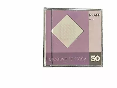 Pfaff Embroidery Machine Card Creative Fantasy Quilt 50 • $19.99