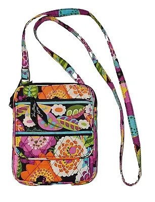 Authentic Vera Bradley VaVa Bloom Mini Hipster Crossbody Purse Bag. 7.5 ×6.5  • $12.71