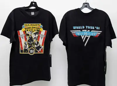 Vintage 1981 Van Halen - Concert Tour T-Shirt • $18.99