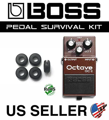 BOSS OC-2 OC-3 OC-5 Octave Guitar Pedal Grommet Survival Kit Rubber O-Ring 5 PCS • $16.95