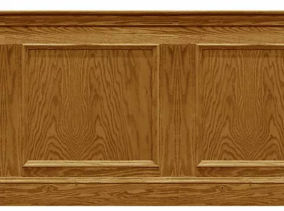 Dolls House Wallpaper Wainscot Card Panel 1/12th Or 1/24th Light Oak • $3.16