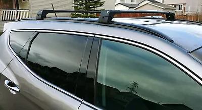 Black Roof Rack Cross Bar For Flush Mitsubishi Outlander Sport ASX 2010-2021 • $113.90