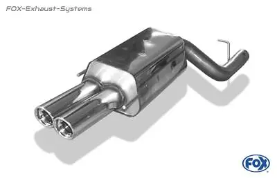 Sports Exhaust + Vbr (On 55mm) Mercedes CLK W209 C209 Coupe A209 Cabriolet 2x80 • $921.84