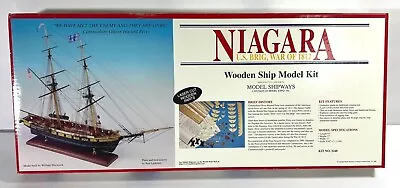 Model Shipways. #2240. Niagara U.s.  Brig War Of 1812. 1/64 Scale. Cz-vj • $96