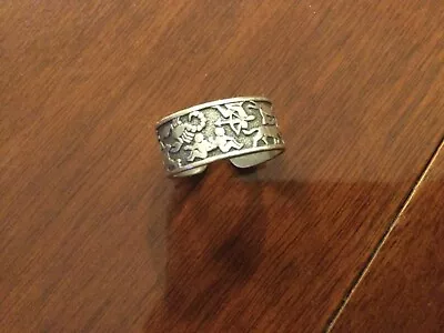 Vintage Silver  Zodiac Ring • £15