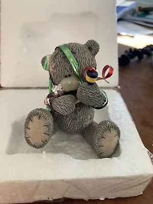 PARTY SURPRISE - RARE ME TO YOU BEAR  FIGURINE RESIN ORNAMENT Comes With Box • £11.50