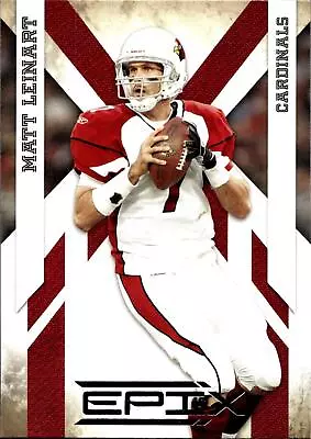 2010 Panini Epix #3 Matt Leinart • $1.70