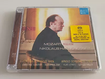 Mozart: Requiem In D Minor K. 626 Concentus Musicus Wien Harnoncourt SACD • $49.99