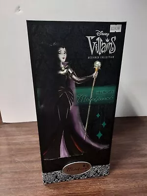 B0828 Disney Store Villains Designer Collection Original Goth Maleficent Doll LE • $149.99