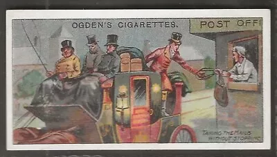 Ogdens-royal Mail 1909-#11- Taking Up Mail Bags Without Stopping  • £4.99