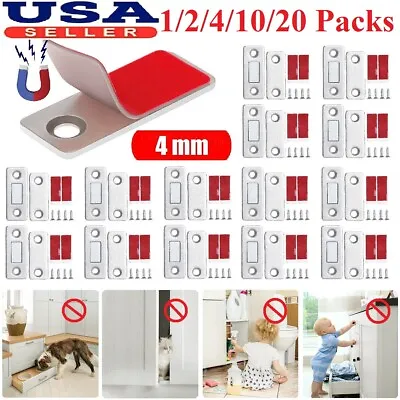 Quailty Strong Magnetic Catch Latch Ultra Thin For Door Cabinet Cupboard Closer  • $5.39