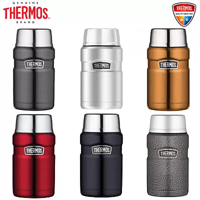 New THERMOS Stainless Steel Vacuum Insulated Food Jar Container 710ml BPA Free • $39.99