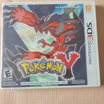 Nintendo 3DS POKEMON Y EMPTY Video Game Case • $23.99