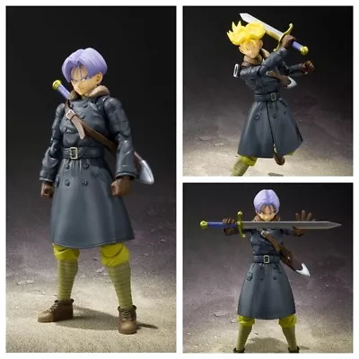 New  S.H Figuarts Future Trunks Dragon Ball Super Action Figure Bandai • $35.86