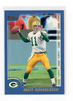 2000 Matt Hasselbeck Football Card #142 • $5.99