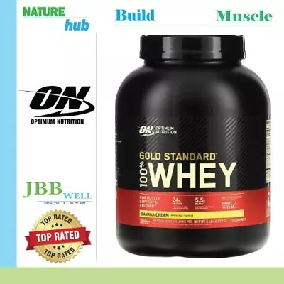 Optimum Nutrition Gold Standard 100% Whey Banana Cream 5 Lb (2.27kg Exp.03/25 • $104.99