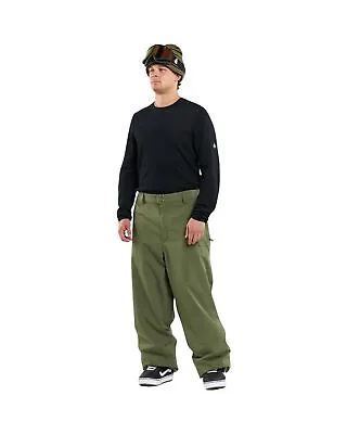 Volcom X Dustbox Men's Snow Pants Military Large • $135