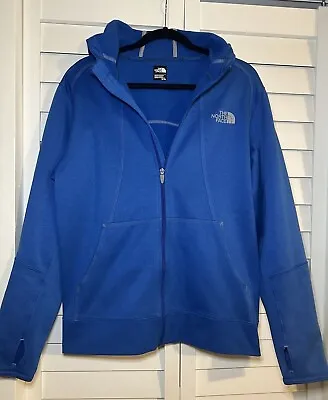 North Face Men’s M Full Zip Fleece Jacket Hoodie Mountain Athletics Blue A6S5 • $2.99