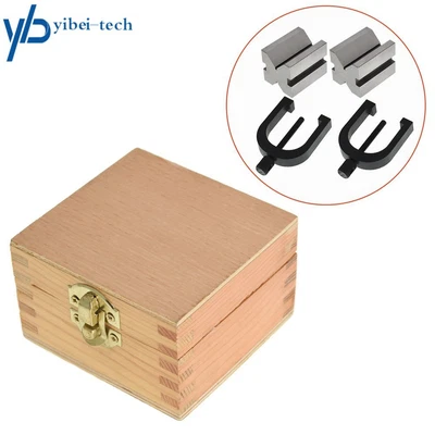 $40.42 • Buy Hardened Steel 90 Degree Angle V-Block And Clamp Set 1-5/8  X 1-1/4  X 1-1/4 