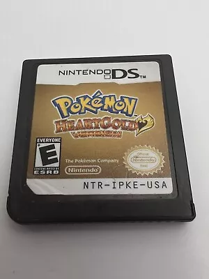 Pokemon HeartGold Version Nintendo DS Video Game Cartridge Authentic Pokémon USA • $141.75