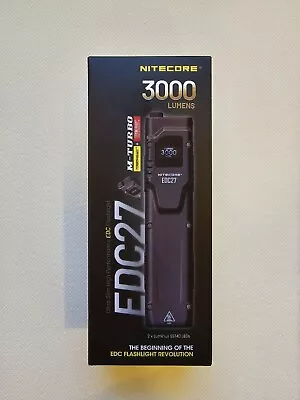 NITECORE EDC27 3000 Lumens Every Day Carry USB-C Rechargeable Flashlight Torch • $78.99