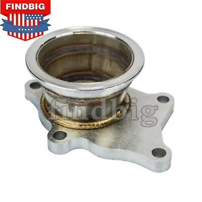 Turbo Flange Adapter Stainless Steel For T3/T4 Turbo 5 Bolt To 3  V-Band Flange • $33.99