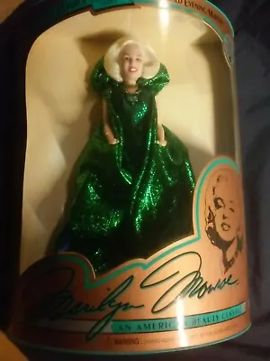 Marilyn Monroe  Emerald Evening Marilyn  1993 Collector's Series Doll • $54.69