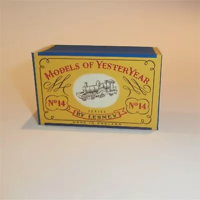 Matchbox Lesney Yesteryear 14 A Duke Of Connaught Loco B Style Repro Box • $14.99
