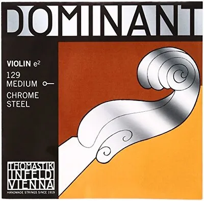 Thomastik-Infeld 129 Dominant Violin Chrome Steel Medium Gauge 4/4 Scale • $10.99