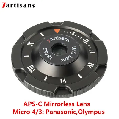 7artisans 18mm F6.3 UFO Mini Lens For Micro 4/3 M43 Micro Four Thirds Camera • $48.68