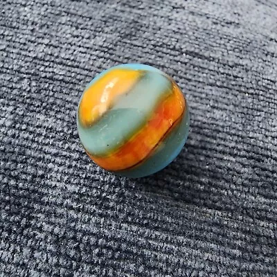 Blue & Green & Red Yellow- Marble King Rainbow VINTAGE Toy Marbles ⁹Collectible  • $15