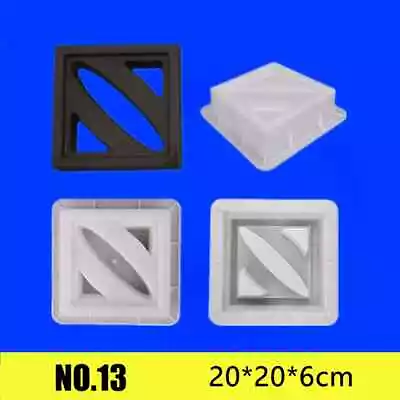 3D Carving Garden Path Maker Non-Slip Window Brick Pattern Mold Durable Plastic • $23.75