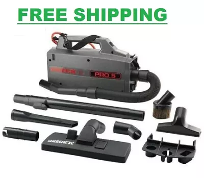 $133.11 • Buy New Oreck Canister Vacuum XL Cleaner Handheld Attachments Super Black Hose BB