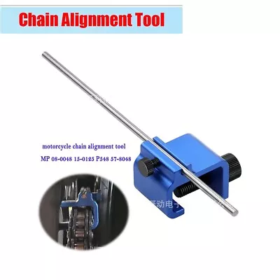 1x Chain Sprocket Alignment Repair Tool Blue Metal For Motorcycle Dirt Bike ATV • $15.19