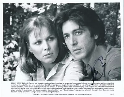 Al Pacino- Signed Vintage Photograph From  Bobby Deerfield  • $48