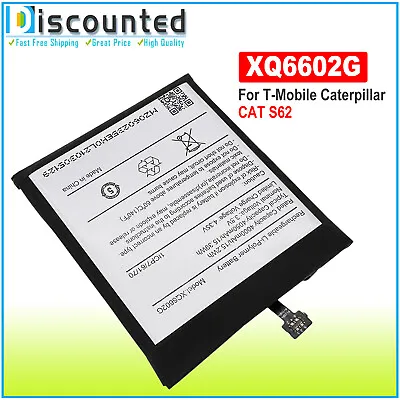 USA Battery XQ6602G For CAT S62 T-Mobile  4G 5G SmartPhone 5.7 In 128GB NEW • $23.49