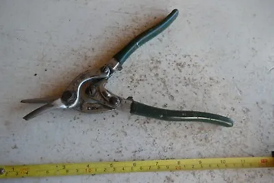 Vintage Diamalloy Tin Snips Tool DAS 10 Duluth Minnesota Lot 23-72-0 • $5