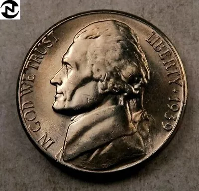 1939-S Jefferson Nickel ~ Borderline Uncirculated (AU++) ~ Key Date ~ 1 Coin • $17.98