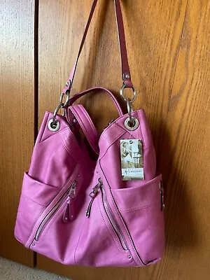 B Makowsky Leather Handbag New Tote • $160