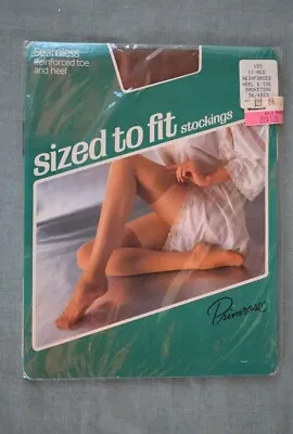 New Vintage Woman's Stockings No. 62 Smoketone Size 11 • $9.95