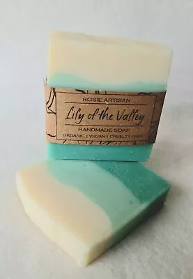 £3.69 • Buy Handmade  Soap  Bar Lily Of The Valley, Vegan , Natural, SLS Free,  Moisturizing