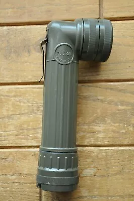 Fulton U.S. MX-991/U Flashlight/ Army Green Includes Extra Bulb • $14.99