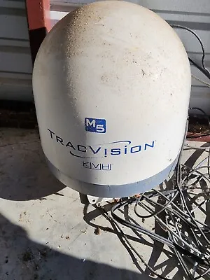 KVH TracVision M5 Marine 48-49 DBW EIRP Satellite Television TV Dome And Antenna • $450