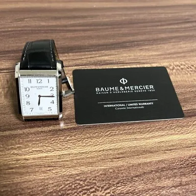 Baume & Mercier Geneve Men's Watch Rare Collectible Vintage USED From Japan • $621.90