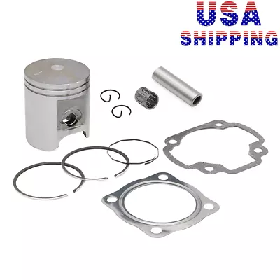 52mm STD Piston & Rings Kit Head Gaskets For Polaris Dinli 2 Stroke 90cc 90 ATV • $20.69